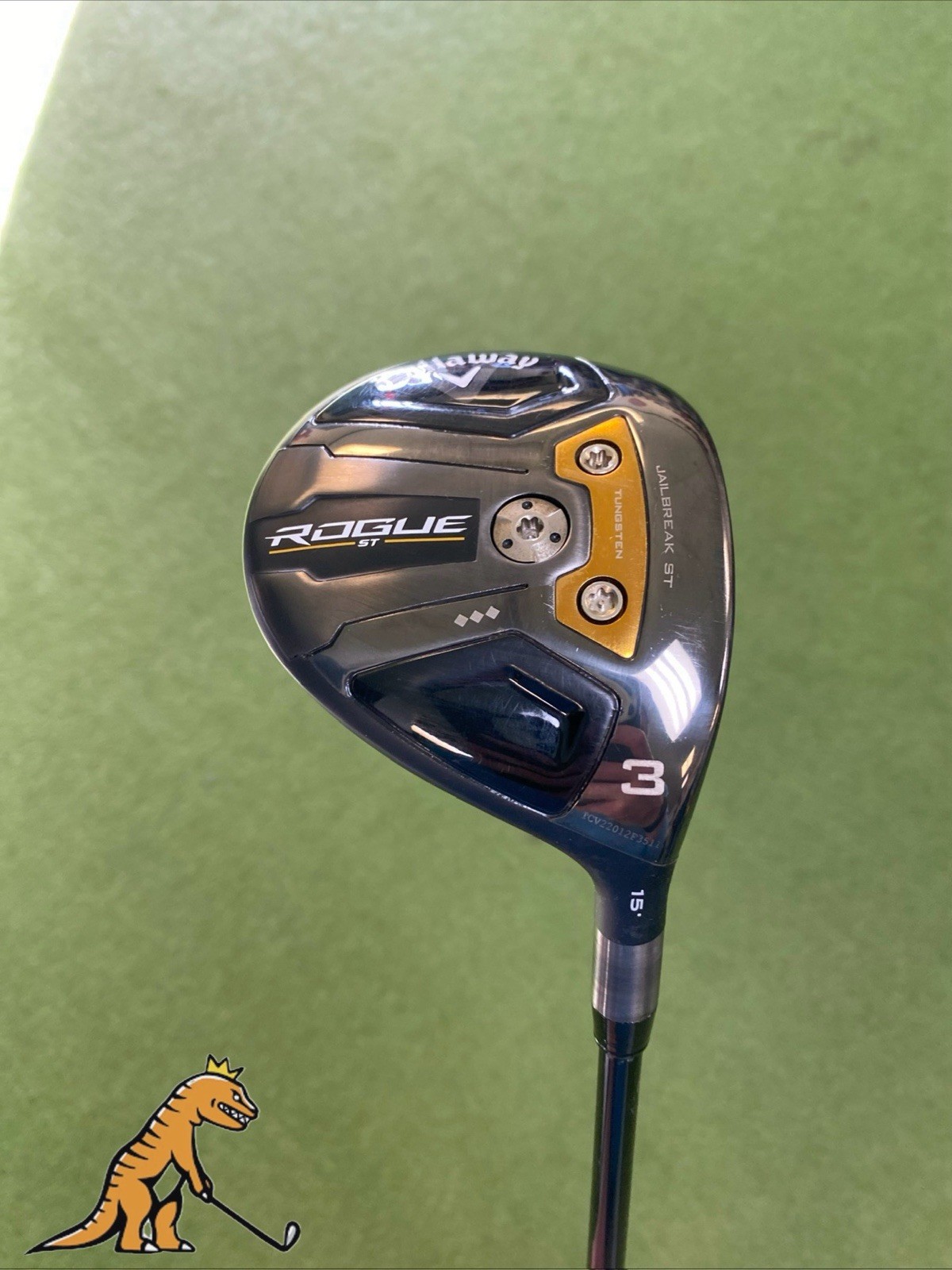 Tour Issue Callaway Rogue ST Triple Diamond 15* 3-Wood Tensei AV 75g Extra Stiff