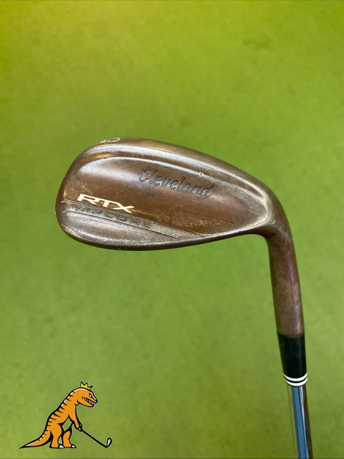 Tour Issue Cleveland RTX Zipcore Raw 60.10* Lob Wedge Dynamic Gold Tour Issue
