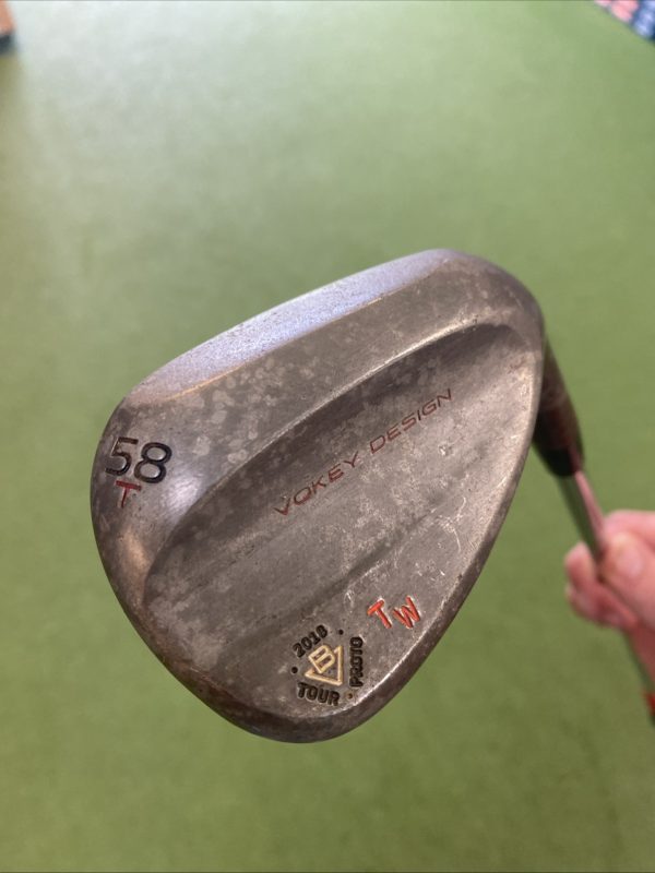 Tour Issue Titleist Vokey 2018 Prototype 58* Lob Wedge Dynamic Gold Tour Issue