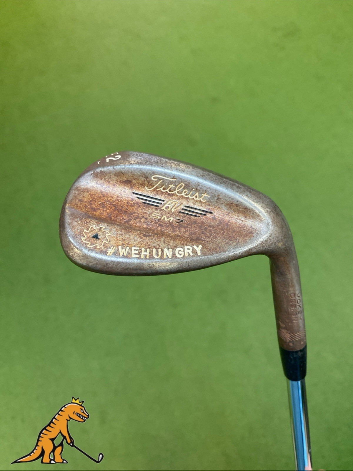 Tour Issue Titleist Vokey SM7 Raw 62.04* Lob Wedge Dynamic Gold Tour Issue S400