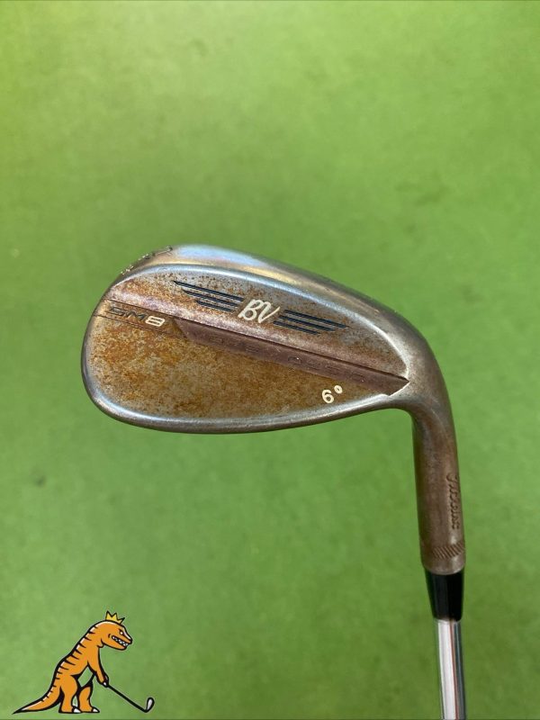 Tour Issue Titleist Vokey SM8 Raw “AD+” 60.08* Lob Wedge Project X Steel