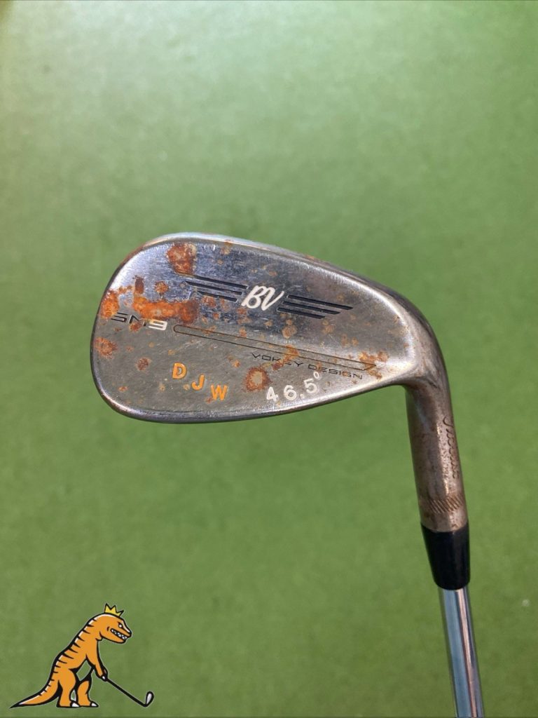 Tour Issue Titleist Vokey SM9 Raw 46.10* Pitching Wedge Project X Steel