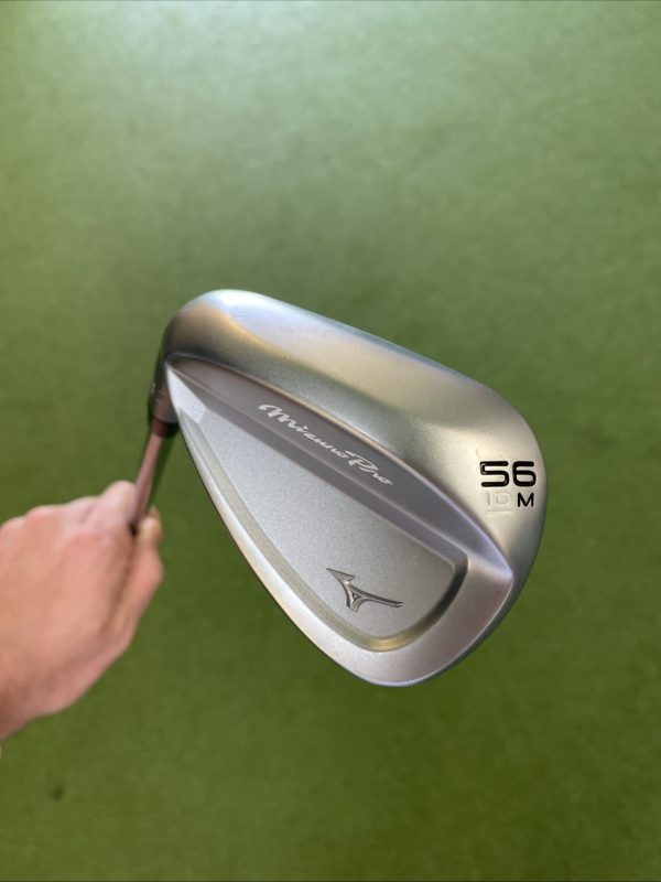 Used LH Mizuno Pro T-3 56.10* Sand Wedge KBS Hi-Rev 2.0 115g Steel