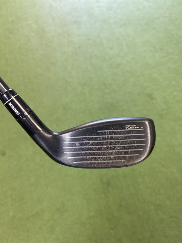 Used LH TaylorMade Qi10 Tour 22* 4 Rescue Hybrid Aldila RIP Phenom Graphite 4H