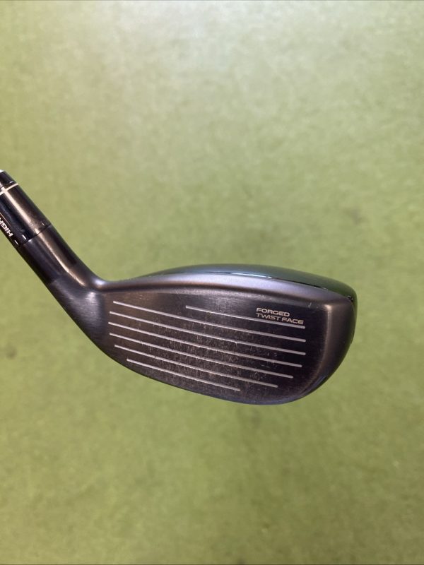 Used LH TaylorMade Qi10 Tour 22* 4 Rescue Hybrid Aldila RIP Phenom Graphite 4H