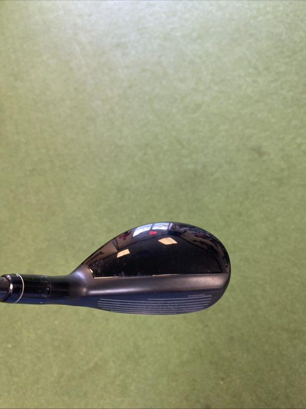 Used LH TaylorMade Qi10 Tour 22* 4 Rescue Hybrid Aldila RIP Phenom Graphite 4H