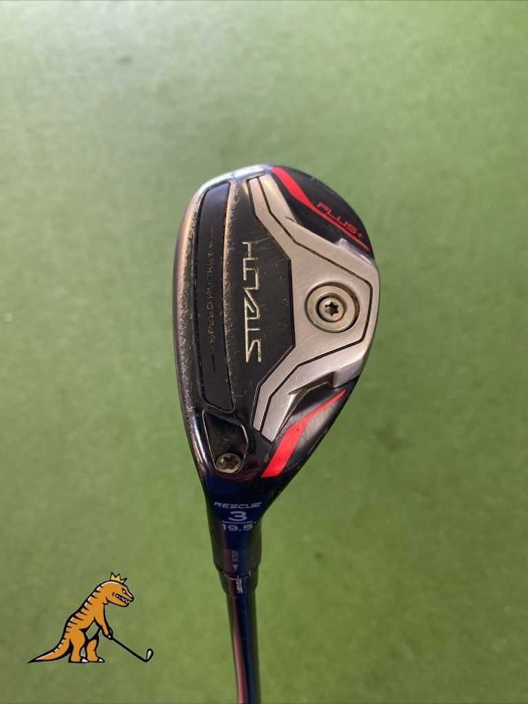 Used LH TaylorMade Stealth Plus 19.5* 3 Hybrid HZRDUS RDX Smoke Graphite Stiff