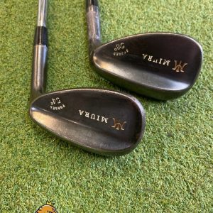 Used Miura Forged Black Wedge Set 54*, 58* Dynamic Gold Tour Issue X100 Steel