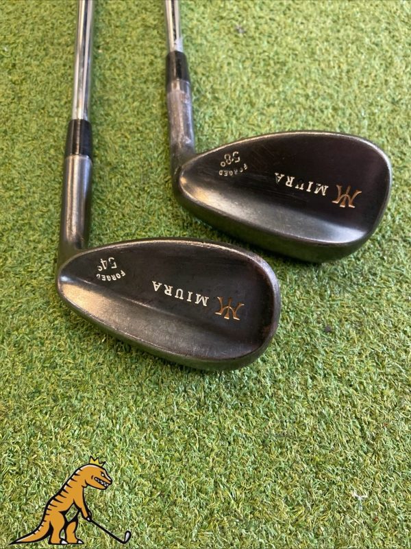 Used Miura Forged Black Wedge Set 54*, 58* Dynamic Gold Tour Issue X100 Steel