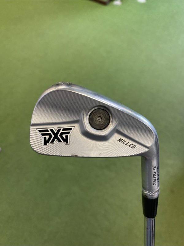 Used PXG 0317 ST Milled Iron Set 4-PW True Temper AMT White S300 Steel - Image 7