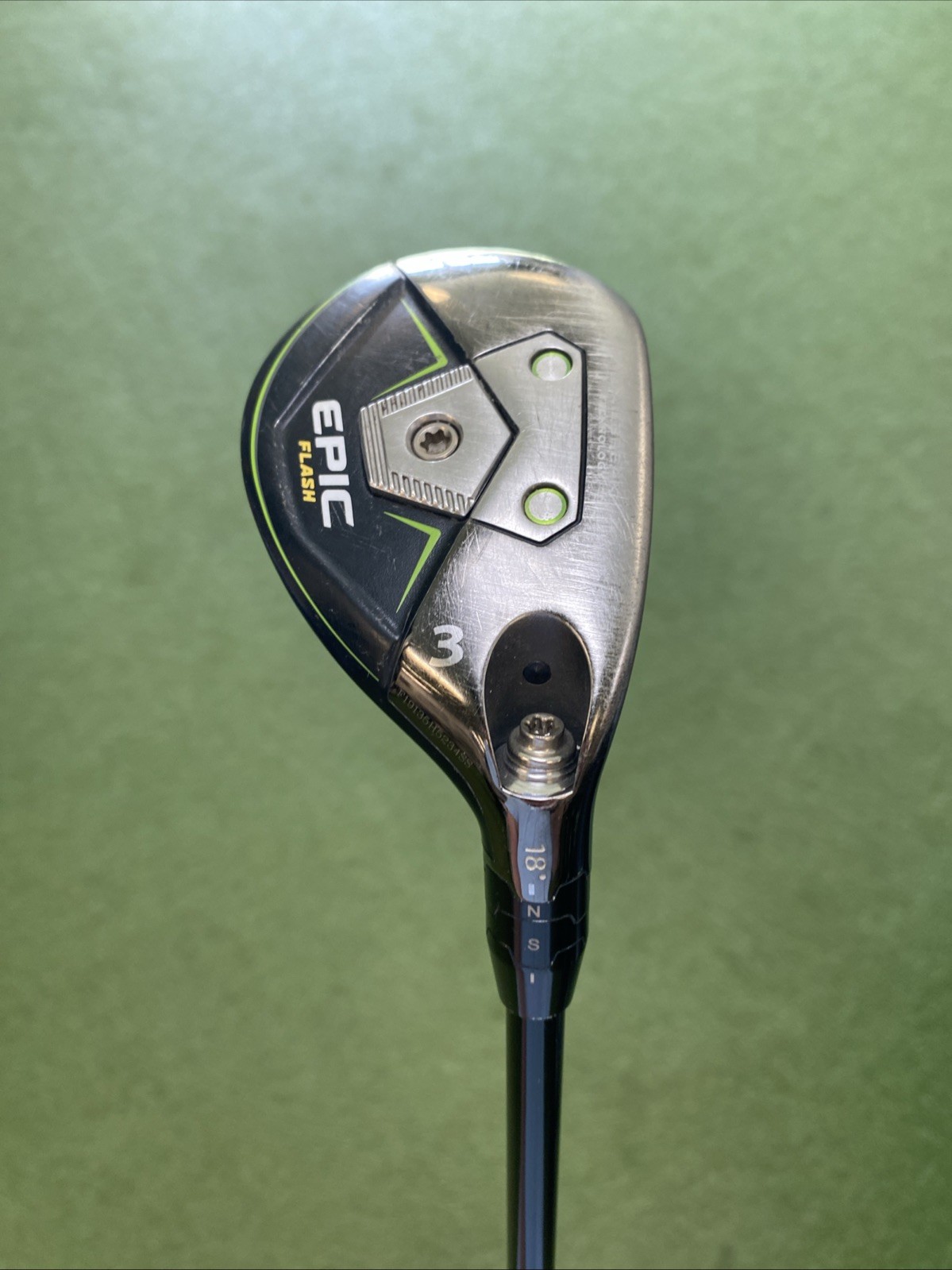 Used RH Callaway Epic Flash Hybrid Set 3H, 4H Tensei AV 65g Regular Flex - Image 3