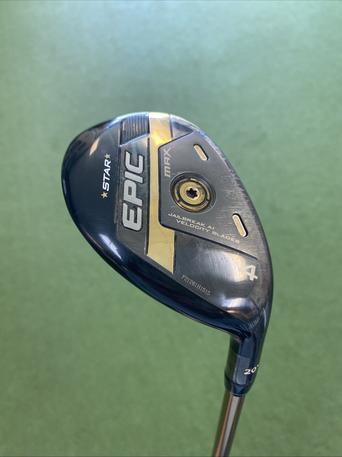 Used RH Callaway Epic Max Star 20* 4 Hybrid Attas 50g Regular Flex Graphite 4H - Image 3