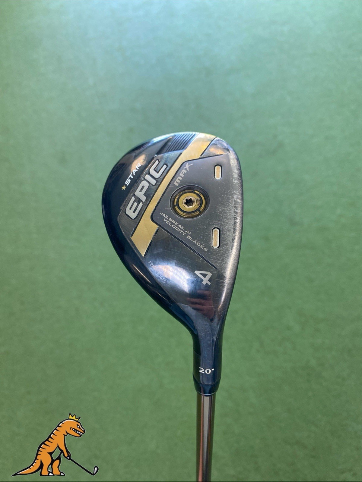 Used RH Callaway Epic Max Star 20* 4 Hybrid Attas 50g Regular Flex Graphite 4H