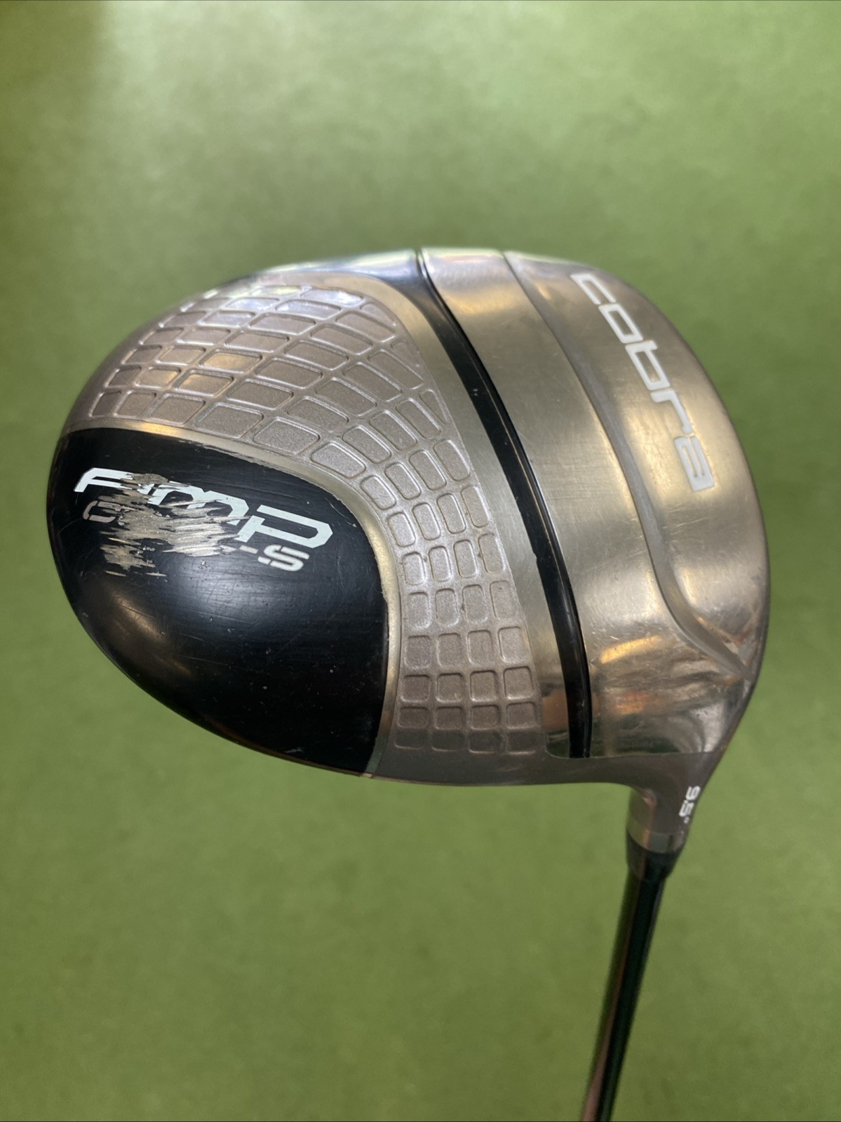 Used RH Cobra AMP Cell S 9.5* Driver Amp Cell Stiff Flex Graphite - Image 3