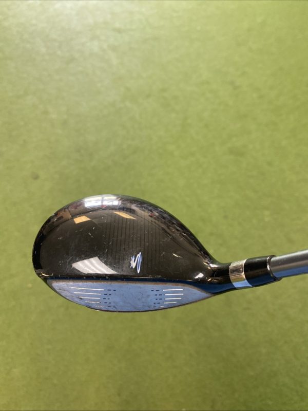 Used RH Cobra Max 25* 5 Hybrid Matrix Ozik White Tie Graphite Regular
