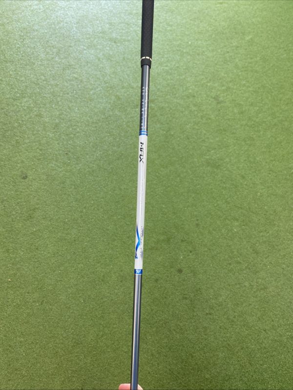 Used RH Cobra Max 25* 5 Hybrid Matrix Ozik White Tie Graphite Regular