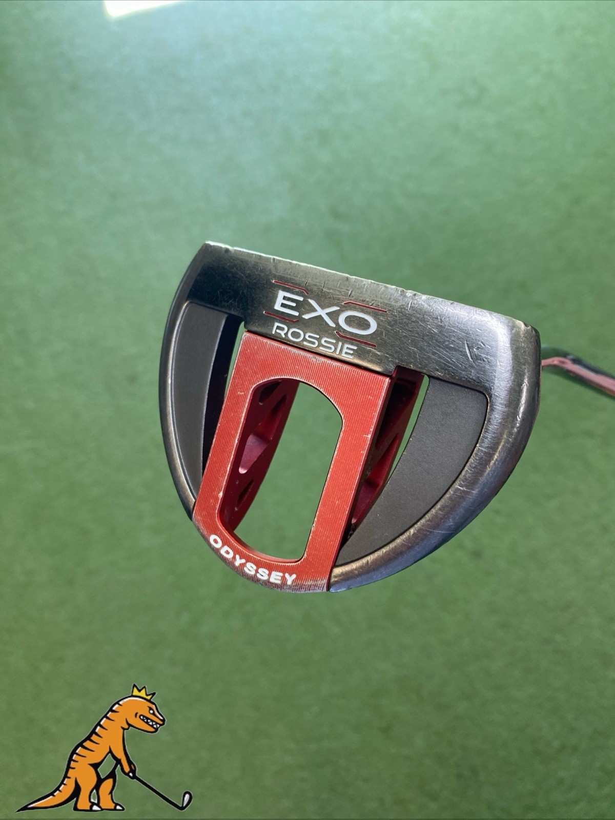 Used RH Odyssey EXO Rossie 35” Mallet Putter + HC