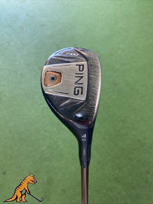 Used RH Ping G400 22* 4 Hybrid Alta CB 70g Graphite Stiff Flex