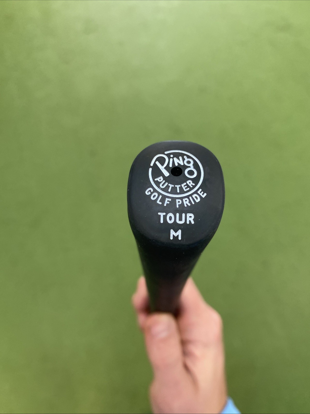 Used RH Ping PLD Ally Blue 4 34.5” Black Mallet Putter + HC - Image 10