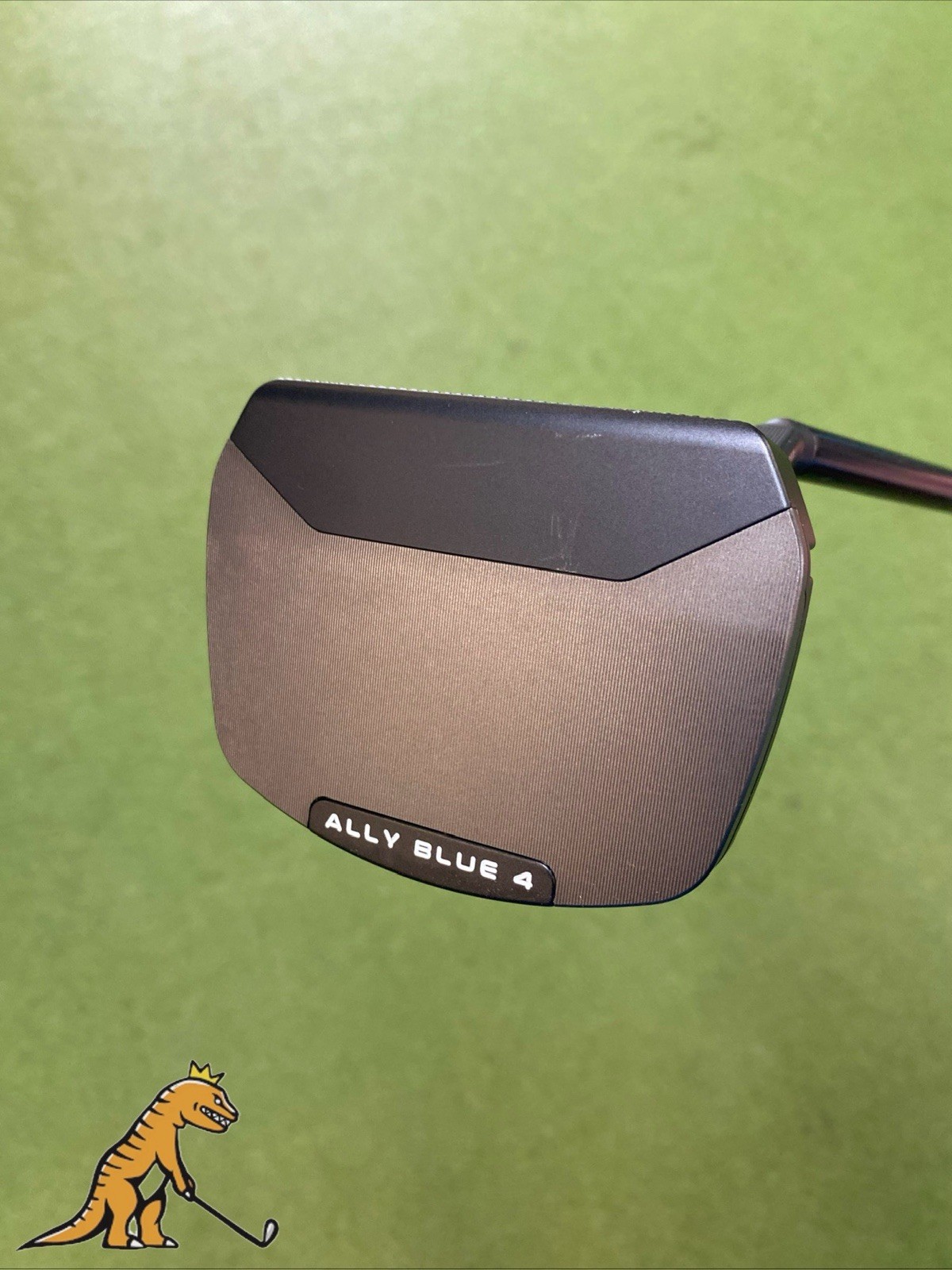 Used RH Ping PLD Ally Blue 4 34.5” Black Mallet Putter + HC