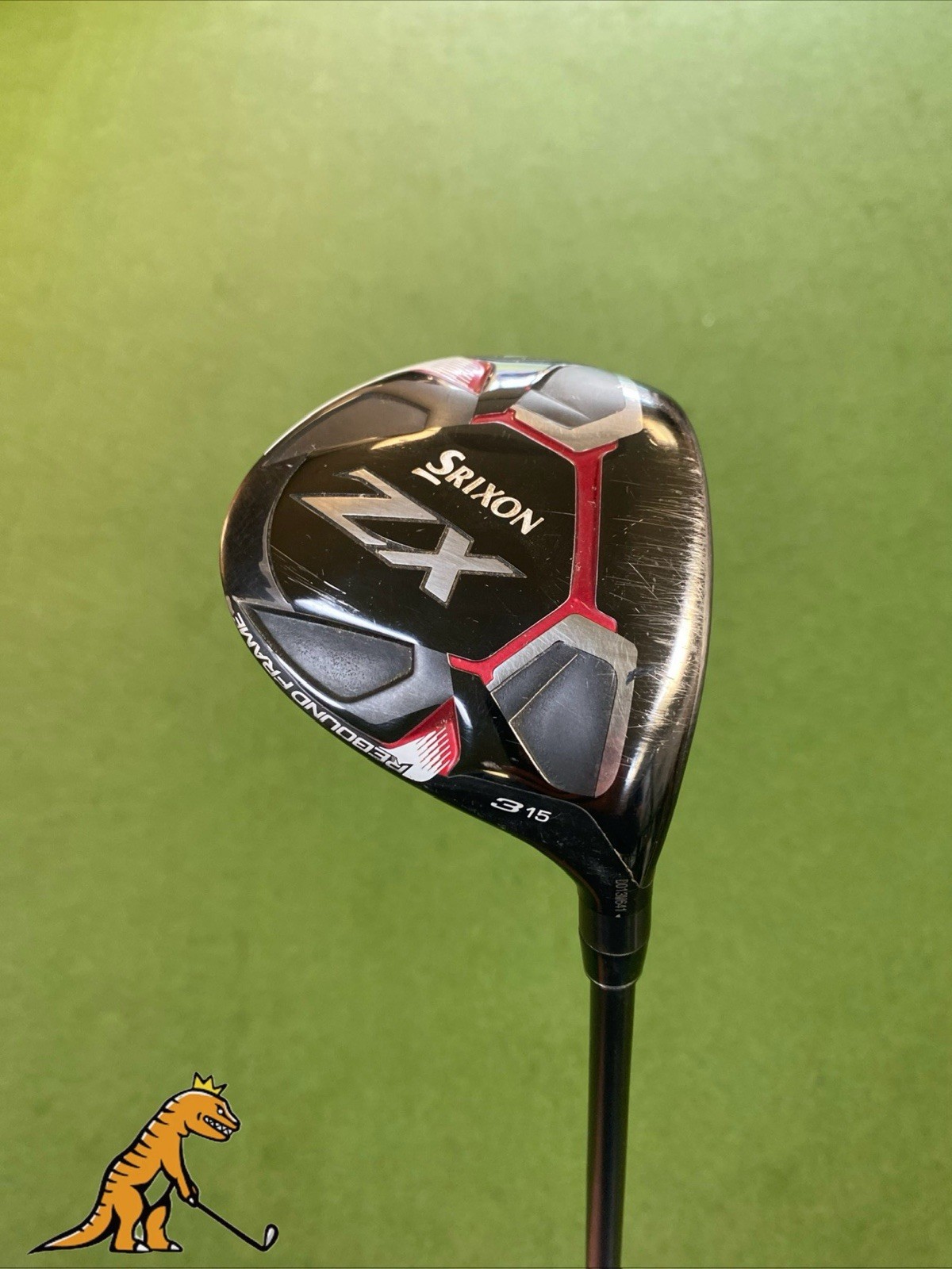 Used RH Srixon ZX 15* 3-Wood HZRDUS Hand Crafted Graphite Stiff Flex