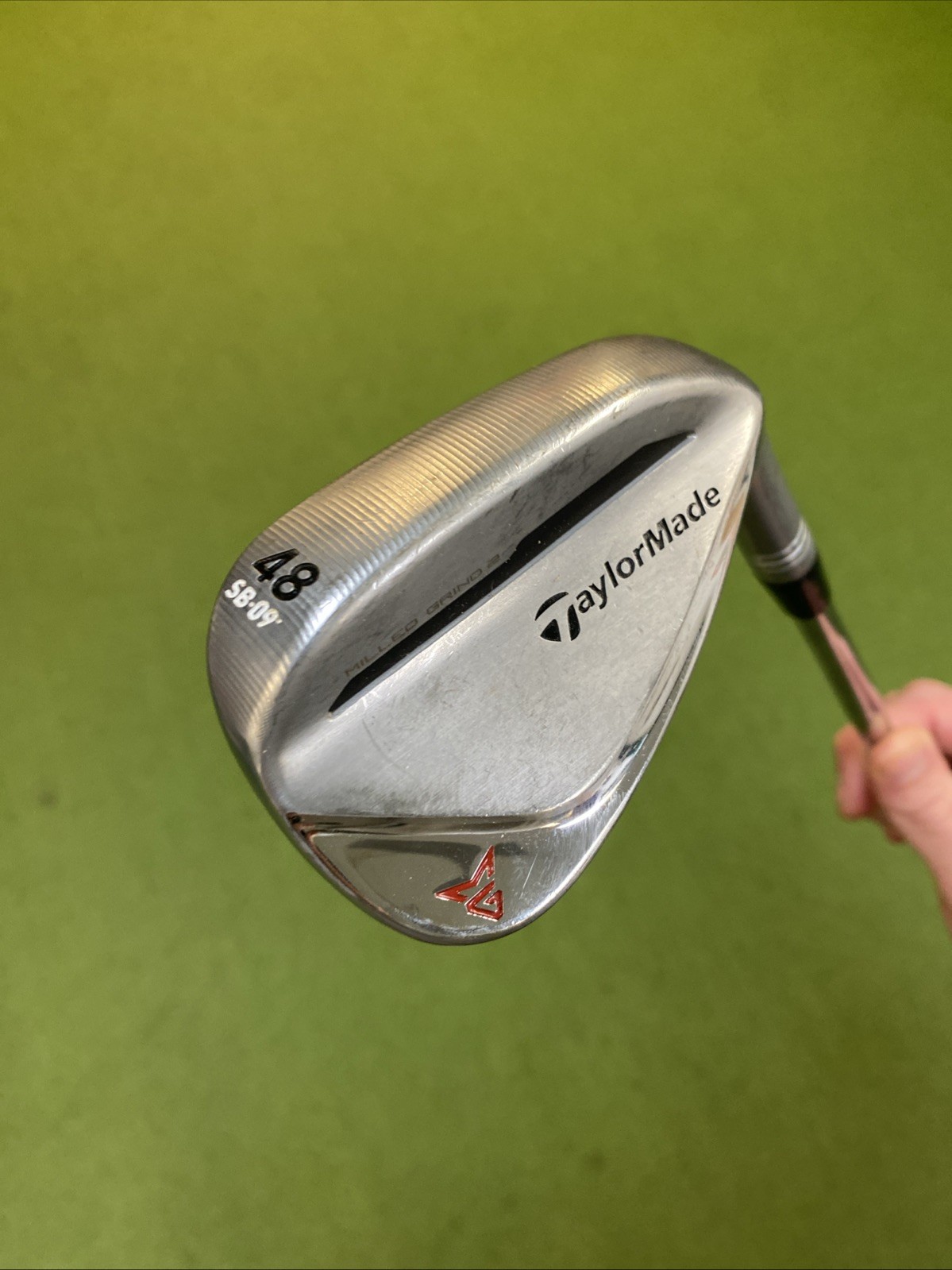 Used RH TaylorMade Milled Grind 2 48.09* Pitching Wedge NS Pro Modus Extra Stiff - Image 3