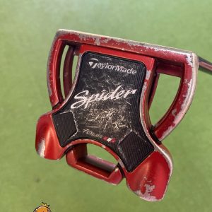 Used RH TaylorMade Spider Tour Red 34” Mallet Putter