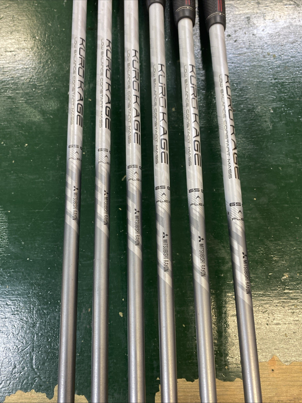 Used RH Titleist 716 AP1 Iron Set 5-GW Kuro Kage 65g Graphite Senior Flex - Image 16