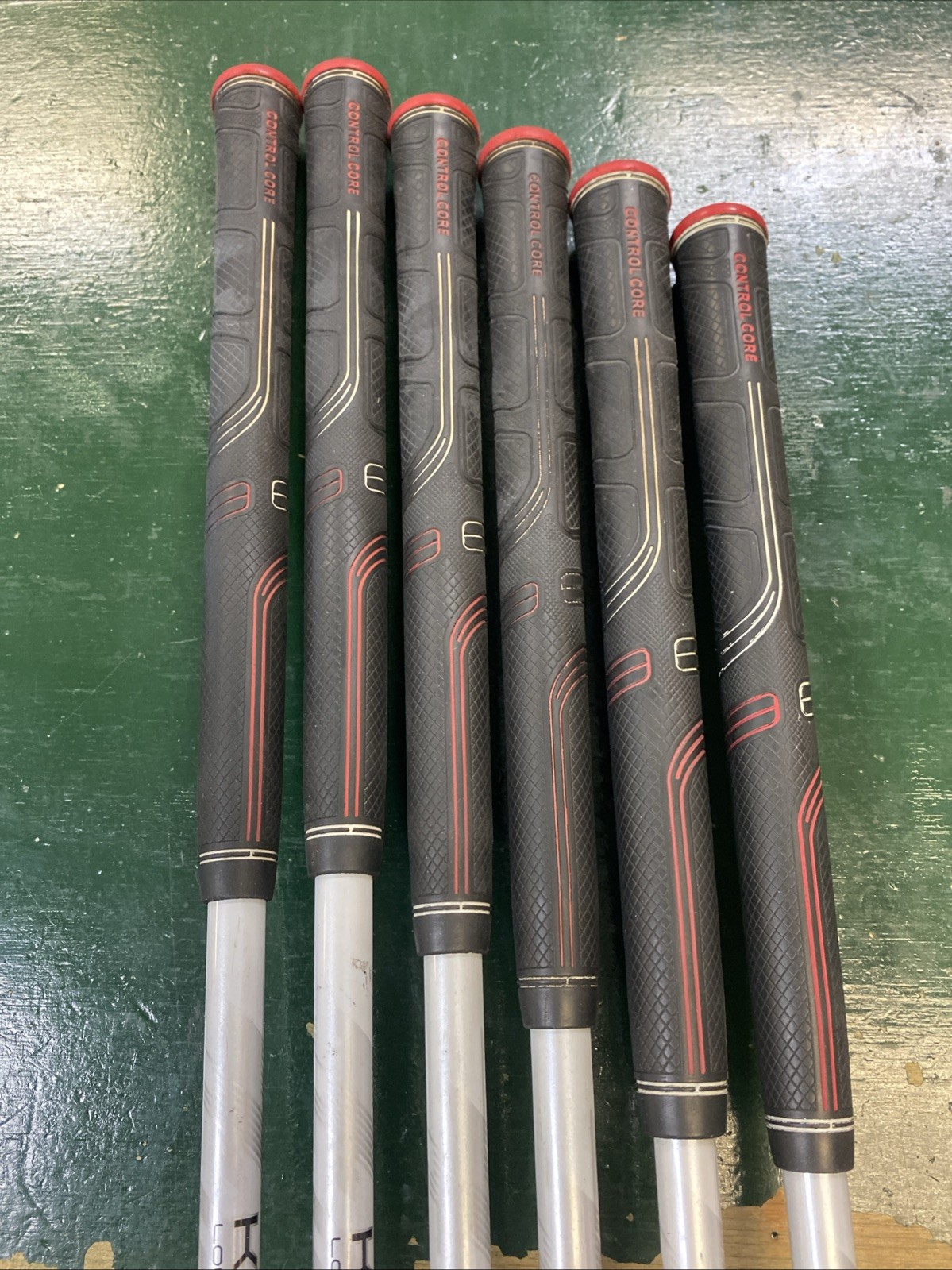 Used RH Titleist 716 AP1 Iron Set 5-GW Kuro Kage 65g Graphite Senior Flex - Image 17