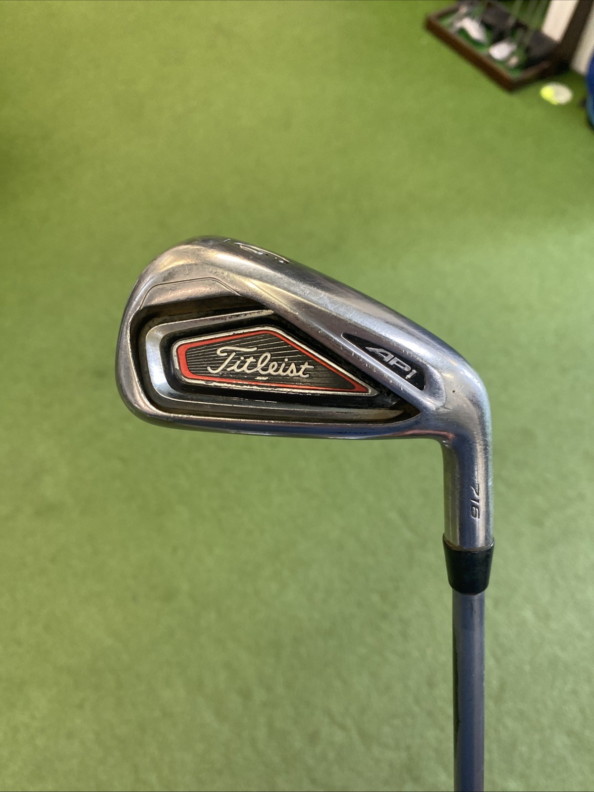 Used RH Titleist 716 AP1 Iron Set 5-GW Kuro Kage 65g Graphite Senior Flex - Image 5