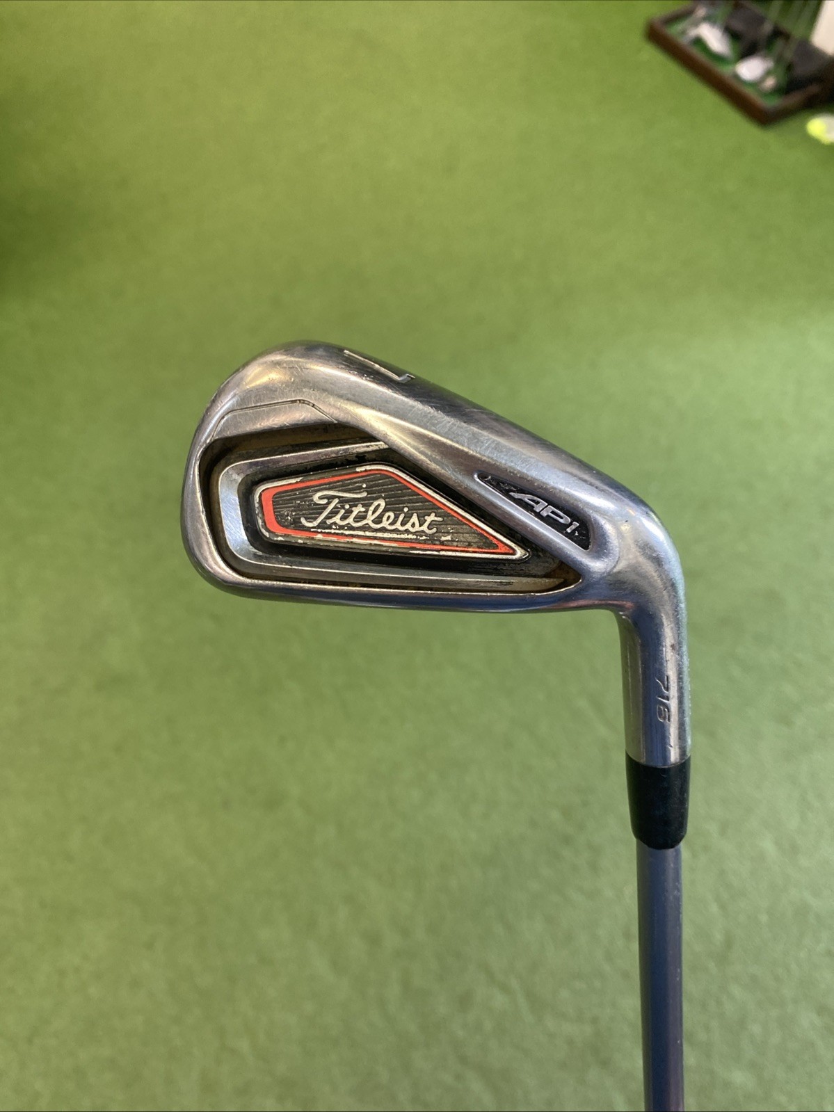 Used RH Titleist 716 AP1 Iron Set 5-GW Kuro Kage 65g Graphite Senior Flex - Image 7