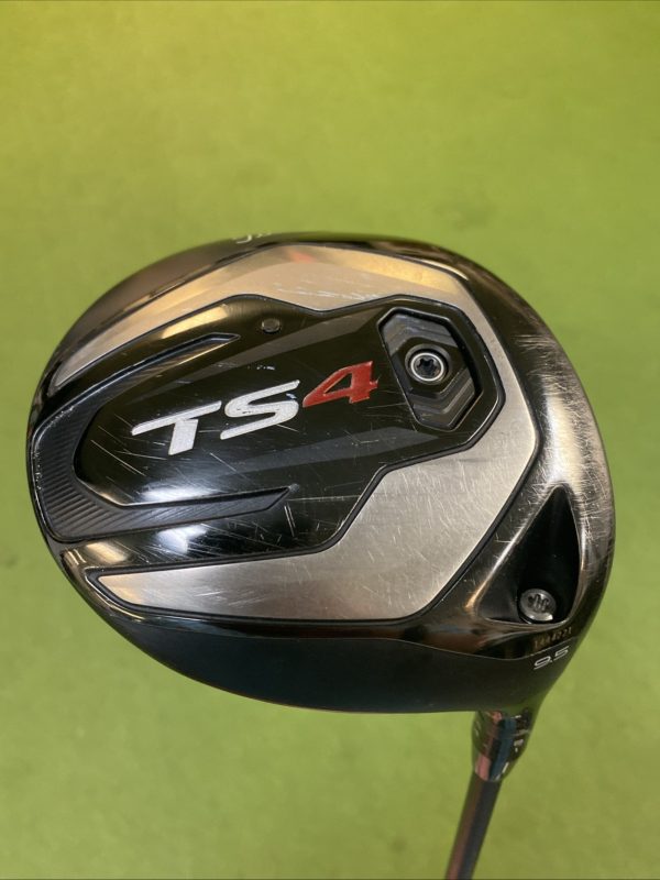 Used RH Titleist TS4 9.5* Driver HZRDUS Gen 5 60g Graphite Stiff Flex