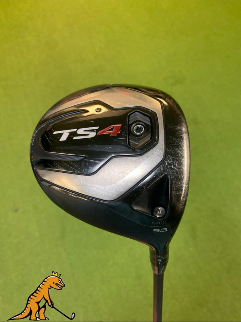 Used RH Titleist TS4 9.5* Driver HZRDUS Gen 5 60g Graphite Stiff Flex