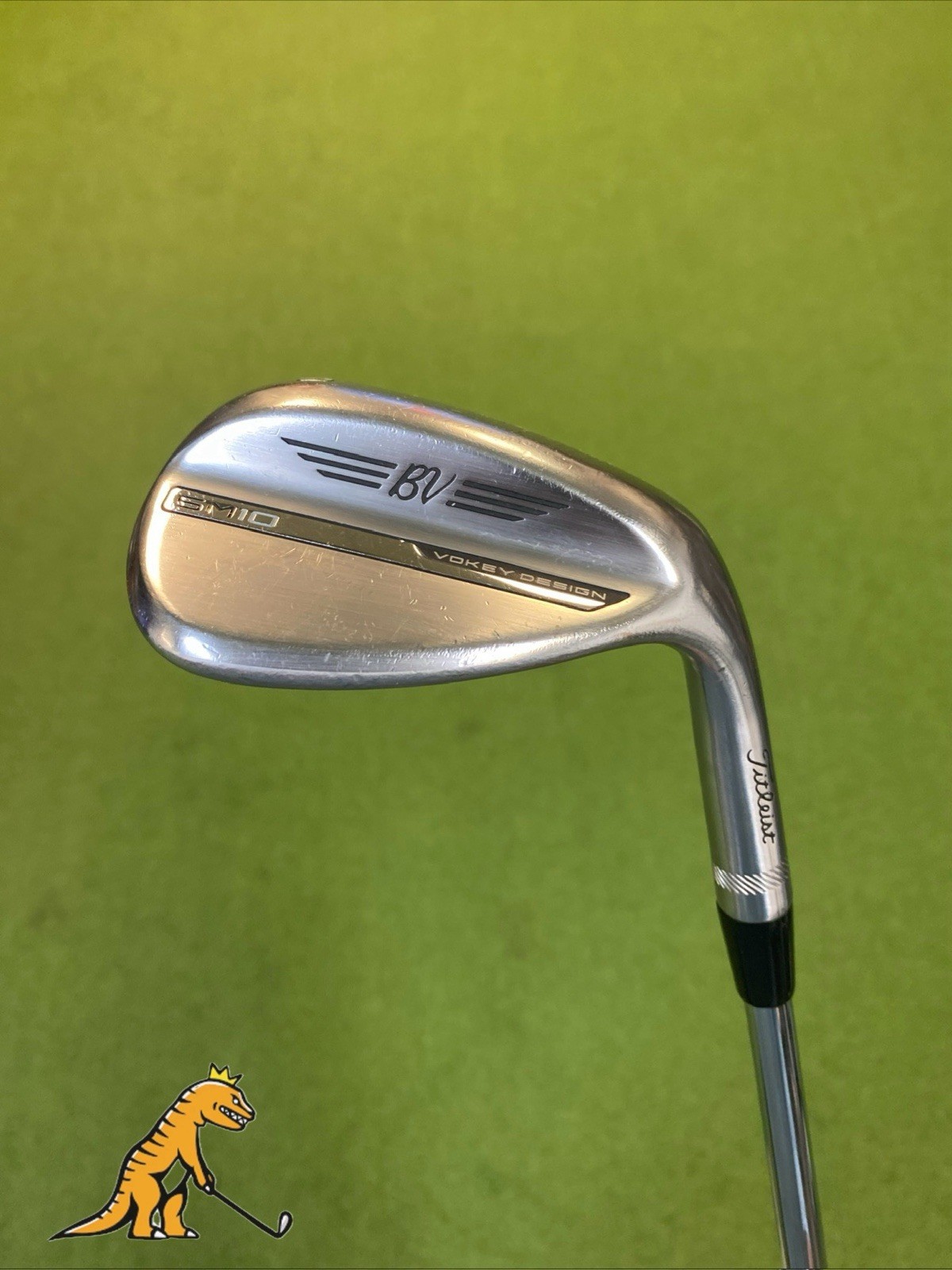 Used RH Titleist Vokey SM10 Chrome 60.10* Lob Wedge BV Steel Wedge Flex