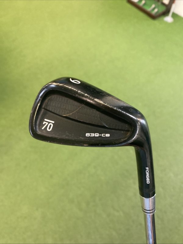 Used Sub 70 639 CB Black Iron Set 5-PW NS Pro Modus Tour 105g Steel Regular Flex - Image 11