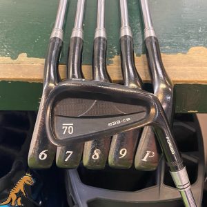 Used Sub 70 639 CB Black Iron Set 5-PW NS Pro Modus Tour 105g Steel Regular Flex