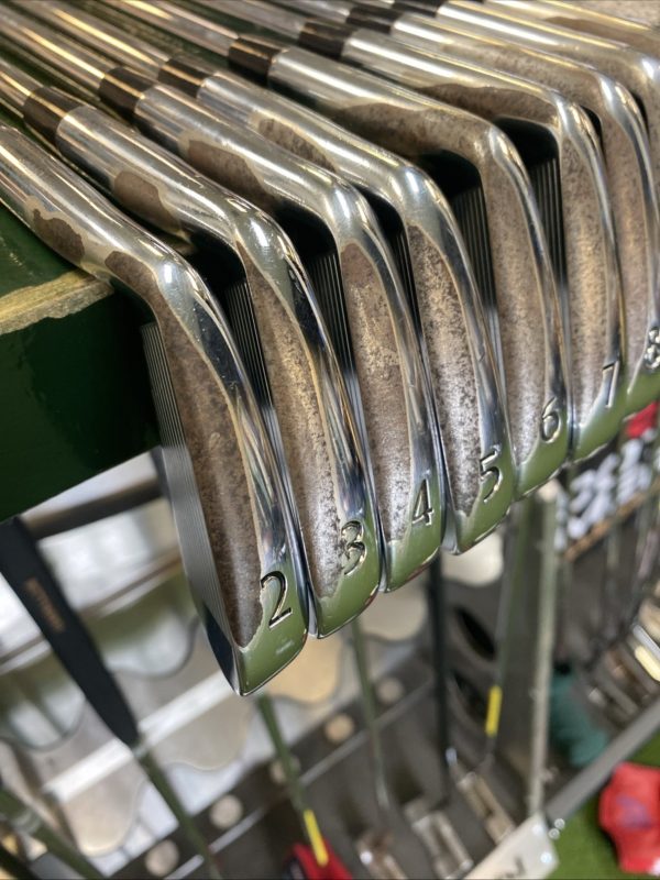 David Duval’s Personal Nike Miura “BTO” Forged 2-PW Blade Iron Set