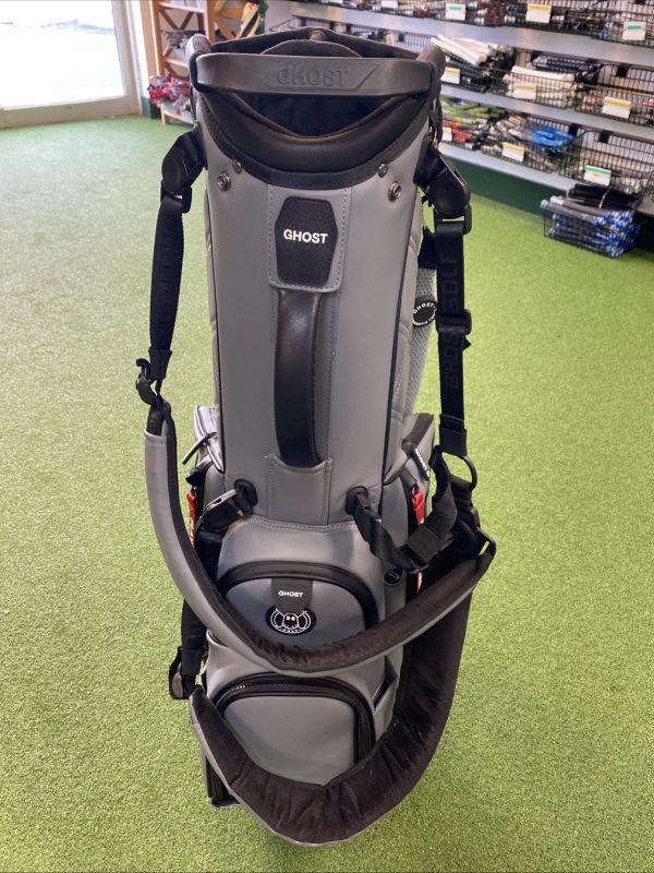 Ghost Golf Any Day Stand Bag Leather 7-Way Grey - Image 5