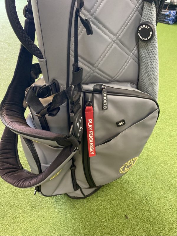 Ghost Golf Any Day Stand Bag Leather 7-Way Grey - Image 8