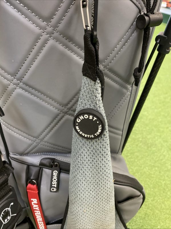 Ghost Golf Any Day Stand Bag Leather 7-Way Grey - Image 9