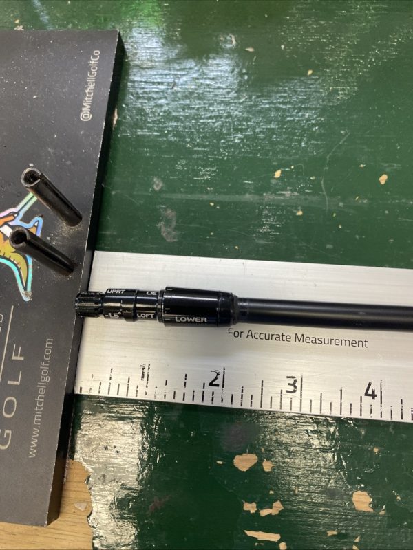 Hand Crafted HZRDUS Black Driver Shaft 60g Graphite Extra Stiff TaylorMade Tip
