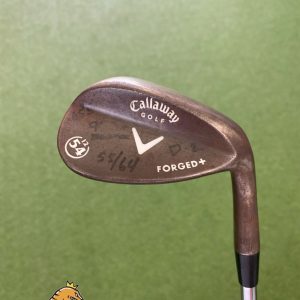 Jim Furyks Callaway Forged Plus Raw 54.12* Sand Wedge Dynamic Gold Steel Wedge