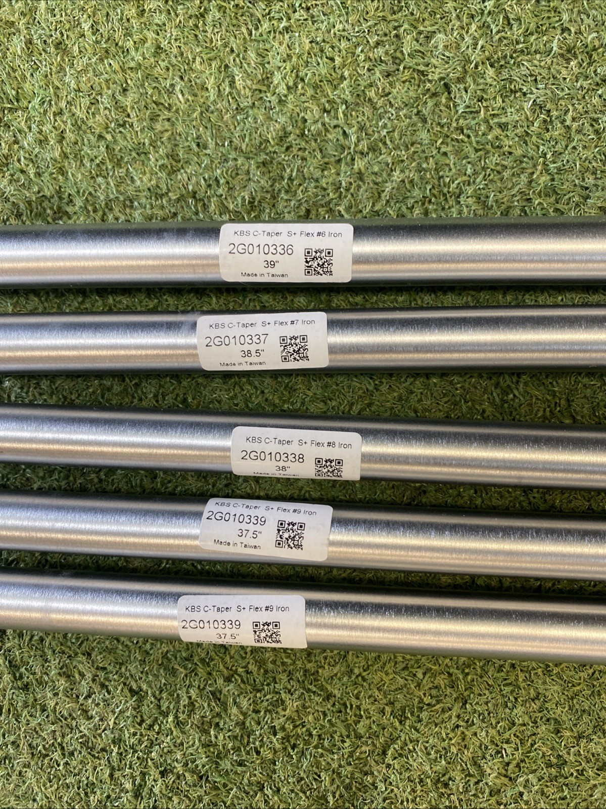 KBS Tour C-Taper Iron Set Shafts 6-PW 125g Stiff Plus - Image 6