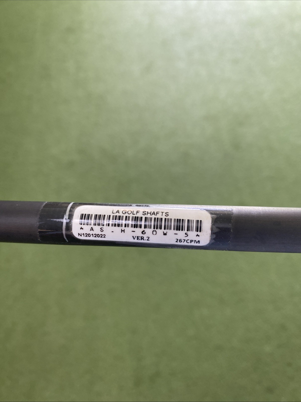 LA Golf A Series Driver Shaft 60g Extra Stiff Graphite New Uncut - Image 7