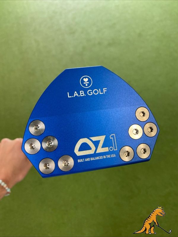 LAB Golf OZ.1 Blue 34” Mallet Putter Gears Graphite Shaft + HC L.A.B.