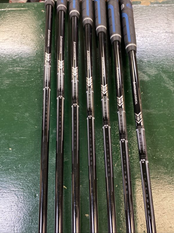 LH TaylorMade Stealth Iron Set 4-PW Mitsubishi MMT 65g Graphite Regular Flex - Image 17