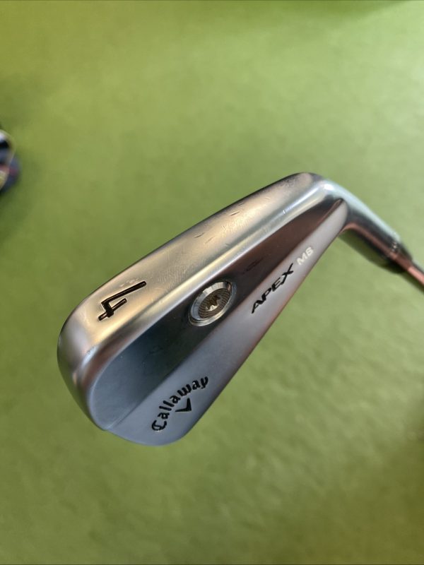 Listed RH Callaway Apex MB Forged 4 Iron, 5 Iron Set Project X 6.5 Extra Stiff - Image 4