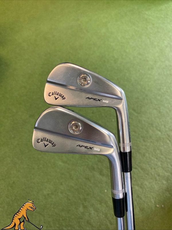 Listed RH Callaway Apex MB Forged 4 Iron, 5 Iron Set Project X 6.5 Extra Stiff
