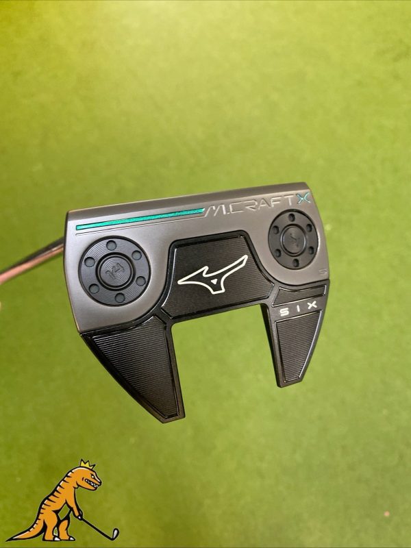 Mint LH Mizuno M-Craft X Six S 35” Mallet Putter + HC