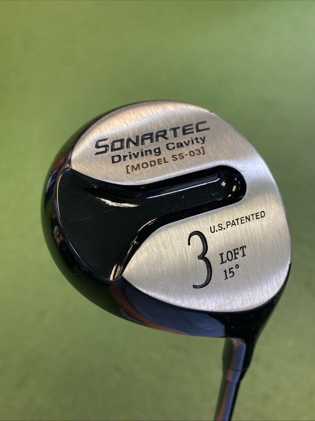 Mint Sonartec Driving Cavity 15* 3-Wood Sonartec Stiff Flex Graphite - Image 3